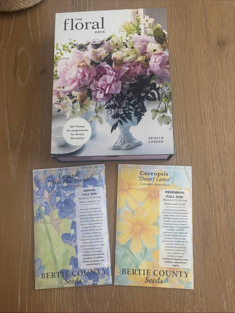 The Floral Deck-50 Floral Arrangement w/2free flower seeds